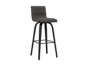 Vienna - 30" Swivel Bar Stool - Black Wood