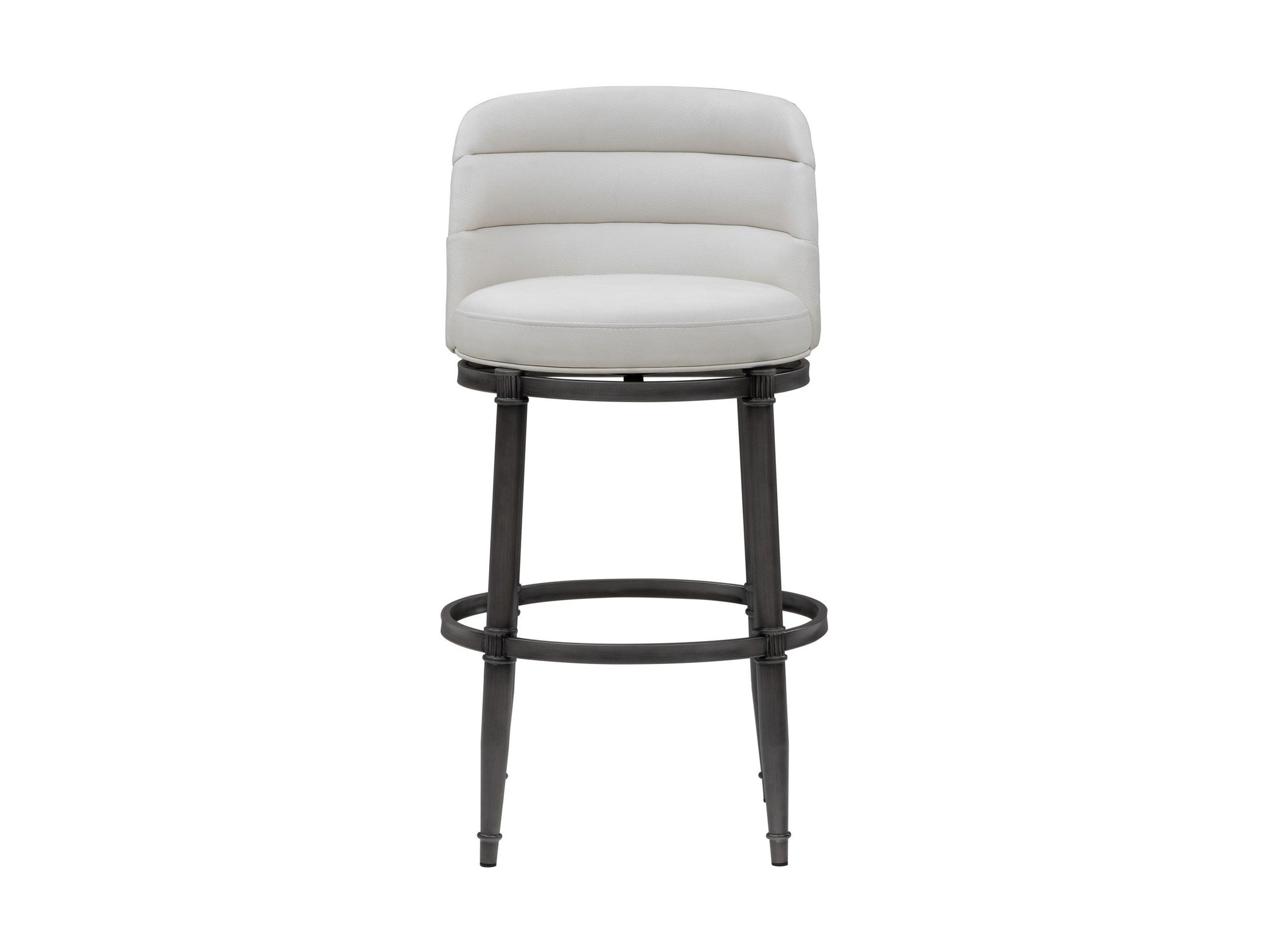 Eunice - Faux Leather Upholstered Swivel Barstool