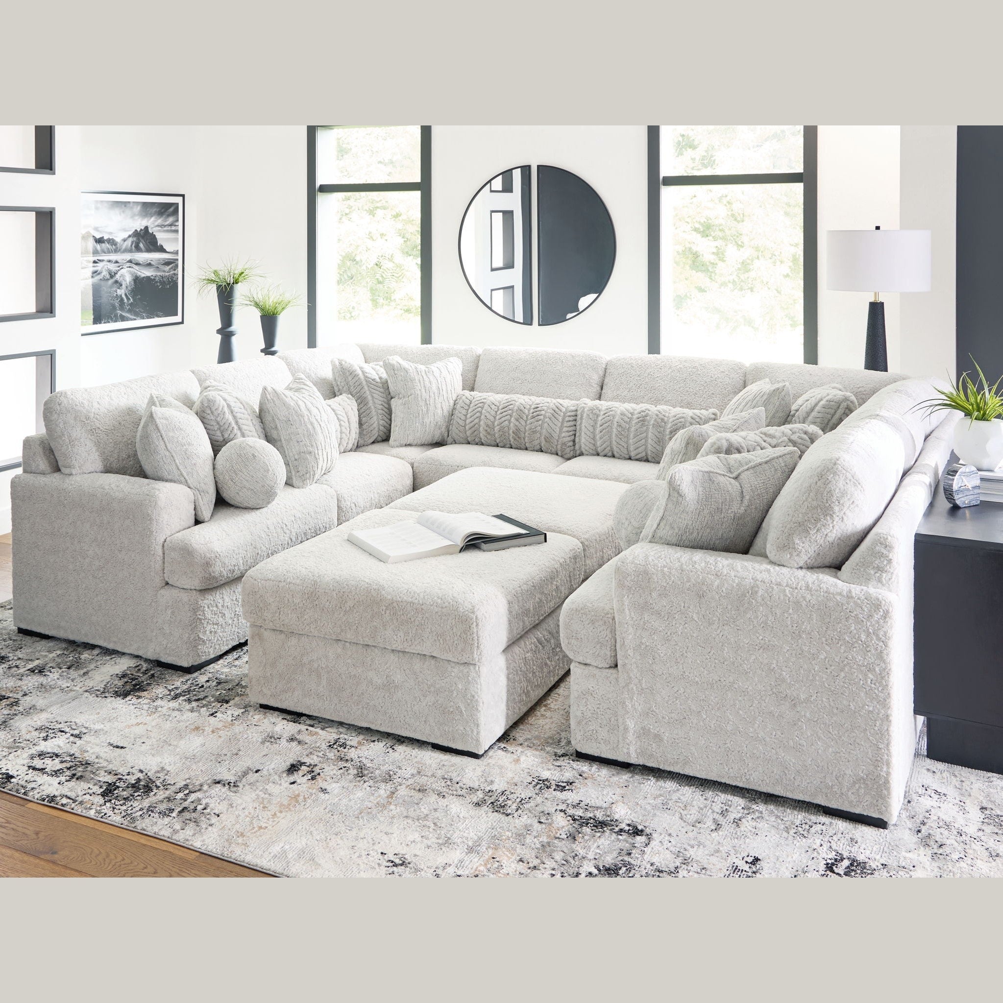 Cuddle Plush Sectional