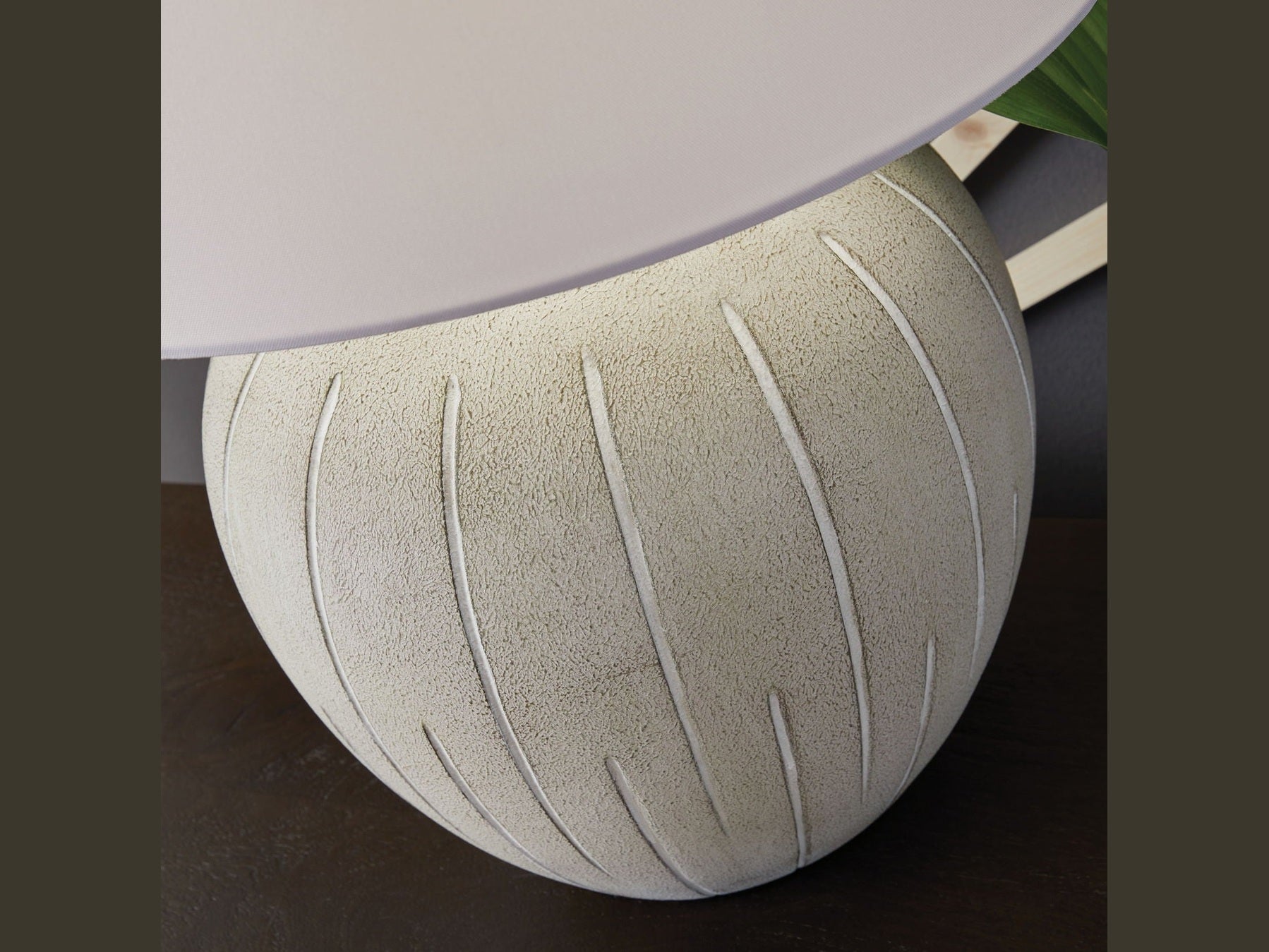 Calbert - Poly Table Lamp - Warm Gray