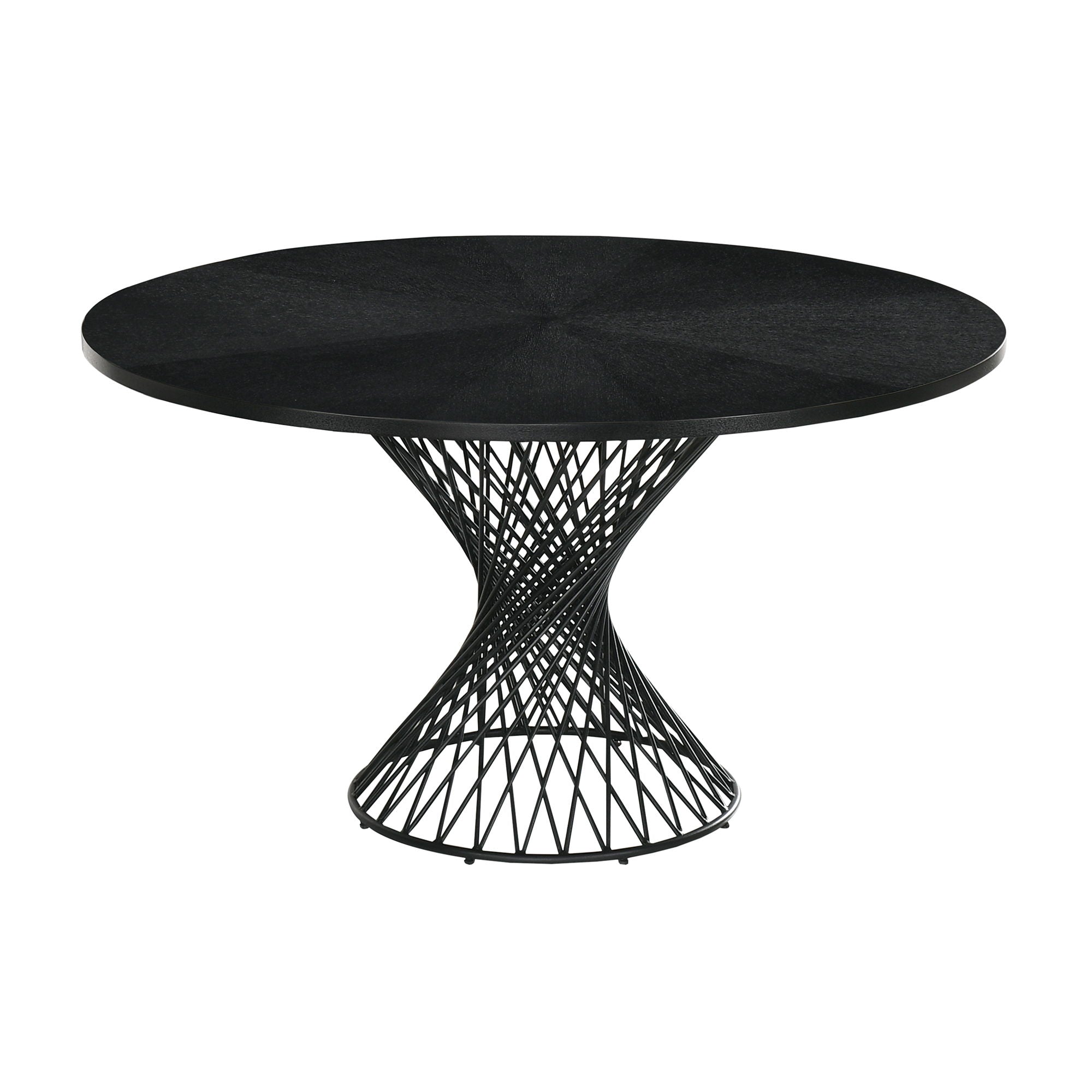 Cirque Channell - 5 Piece Dining Table Set - Charcoal
