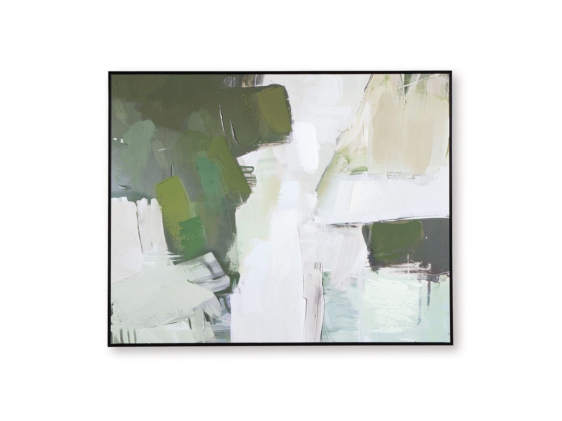 Vinick - Wall Art - Green / Gray / White