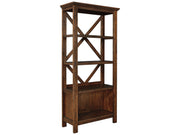 Baldridge - Large Bookcase - Rustic Brown