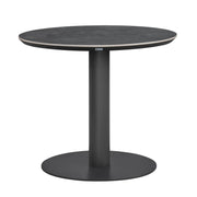 Clarke - Round Outdoor Bar Table - Black