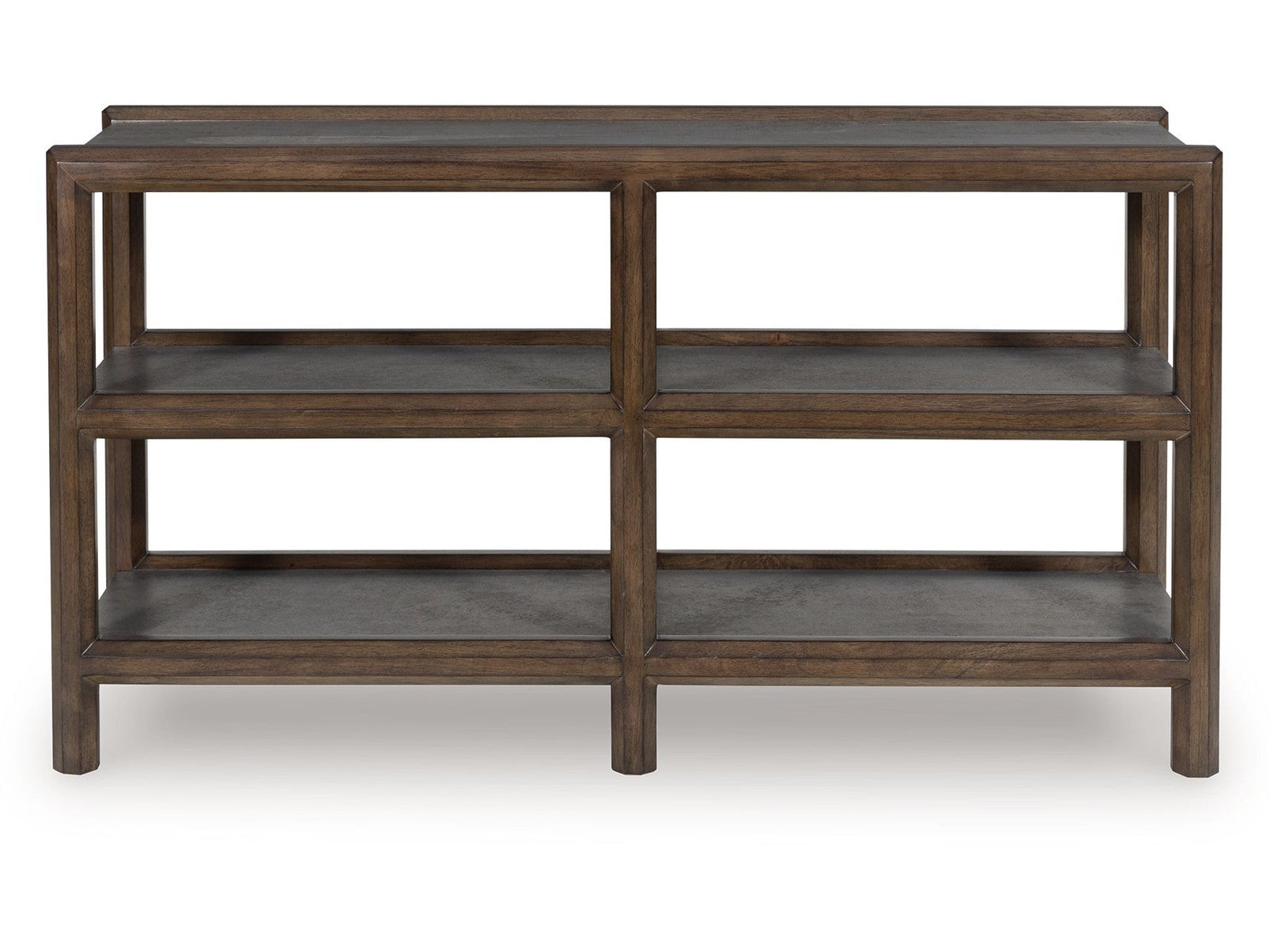 Kallenny - Sofa Table - Brown / Gray