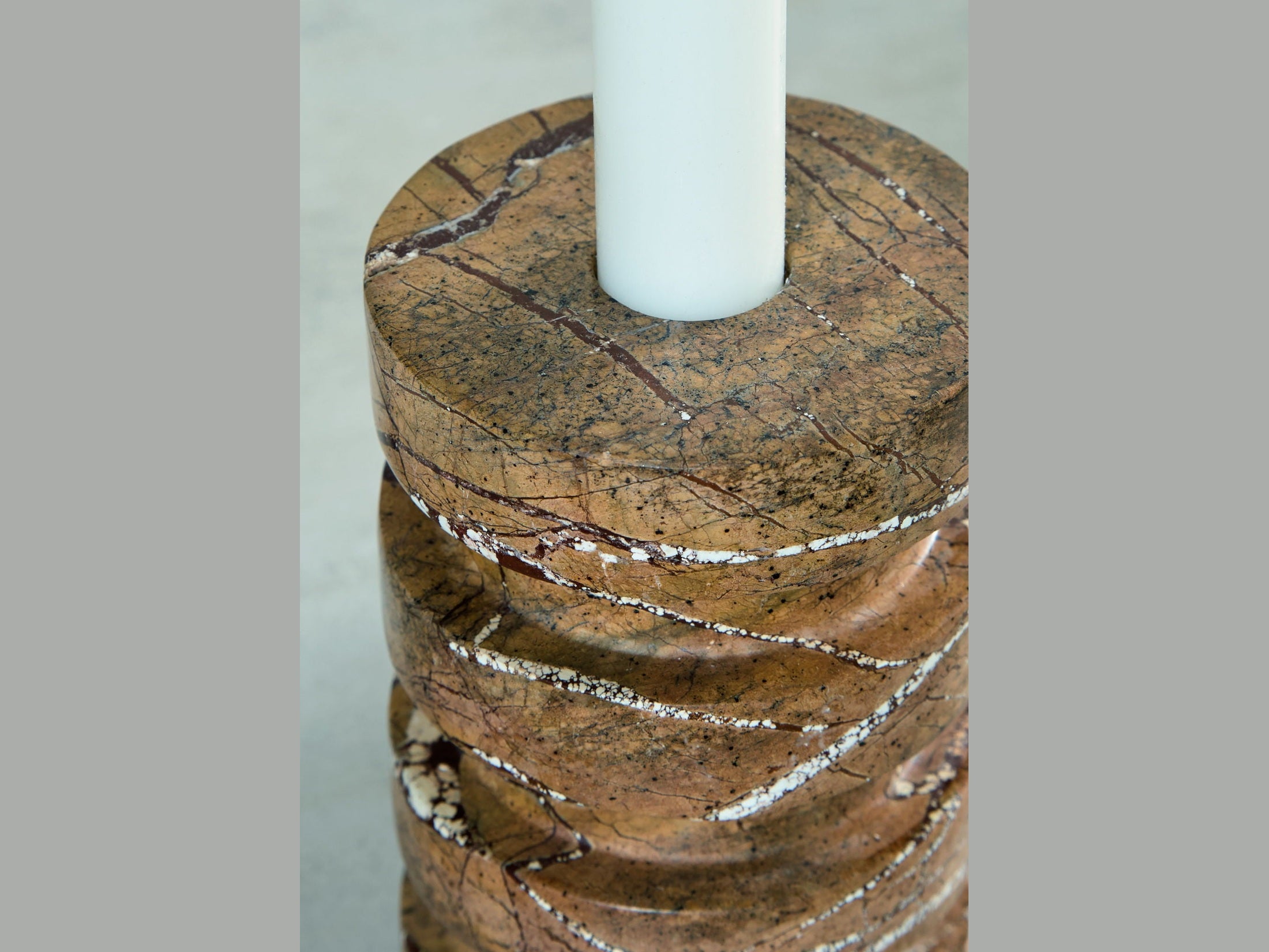 Emsleyfield - Candle Holder Set (Set of 2) - Tan