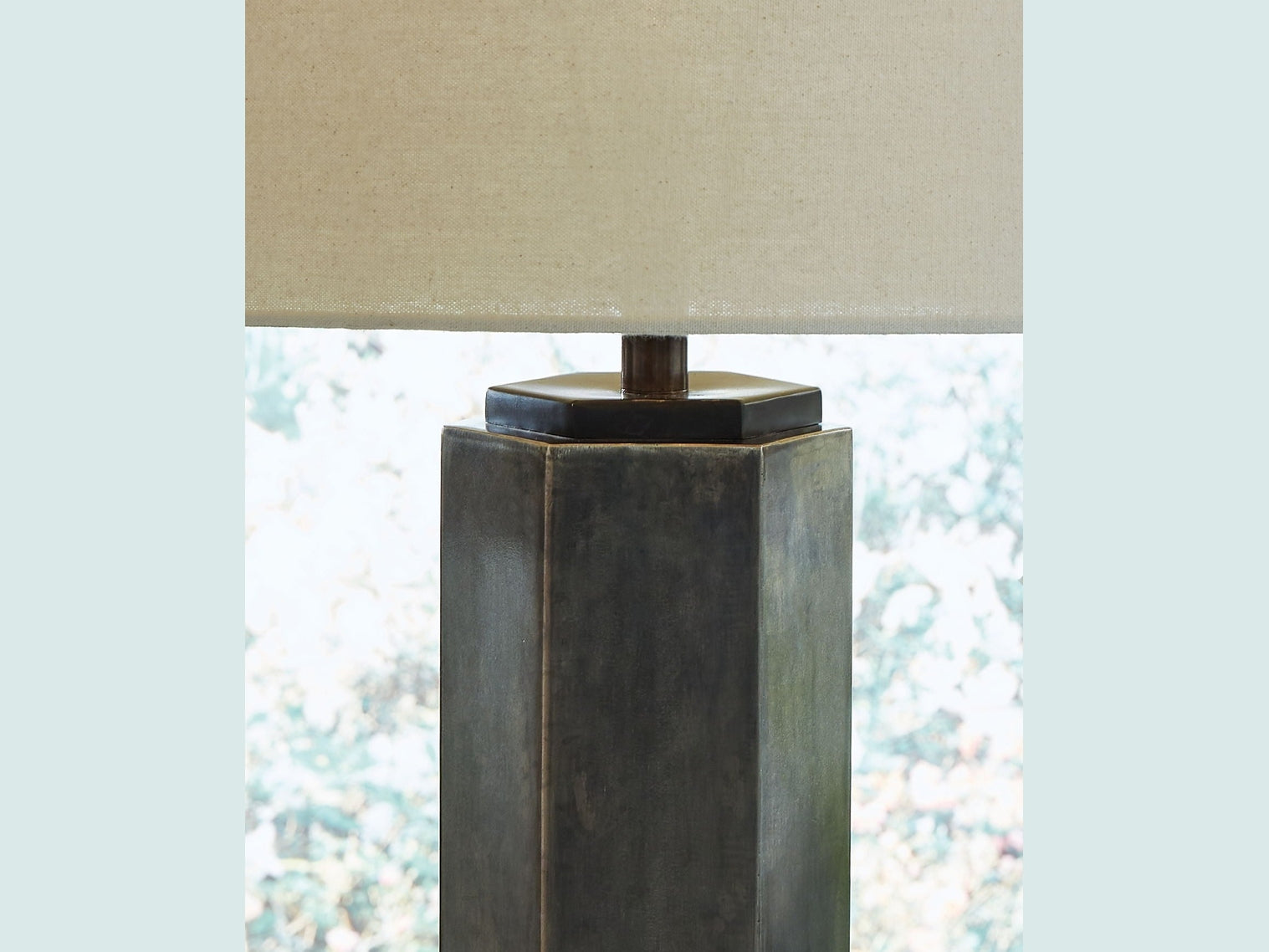 Dirkton - Metal Table Lamp  - Antique Pewter Finish
