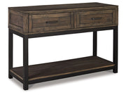 Johurst - Sofa Table - Grayish Brown