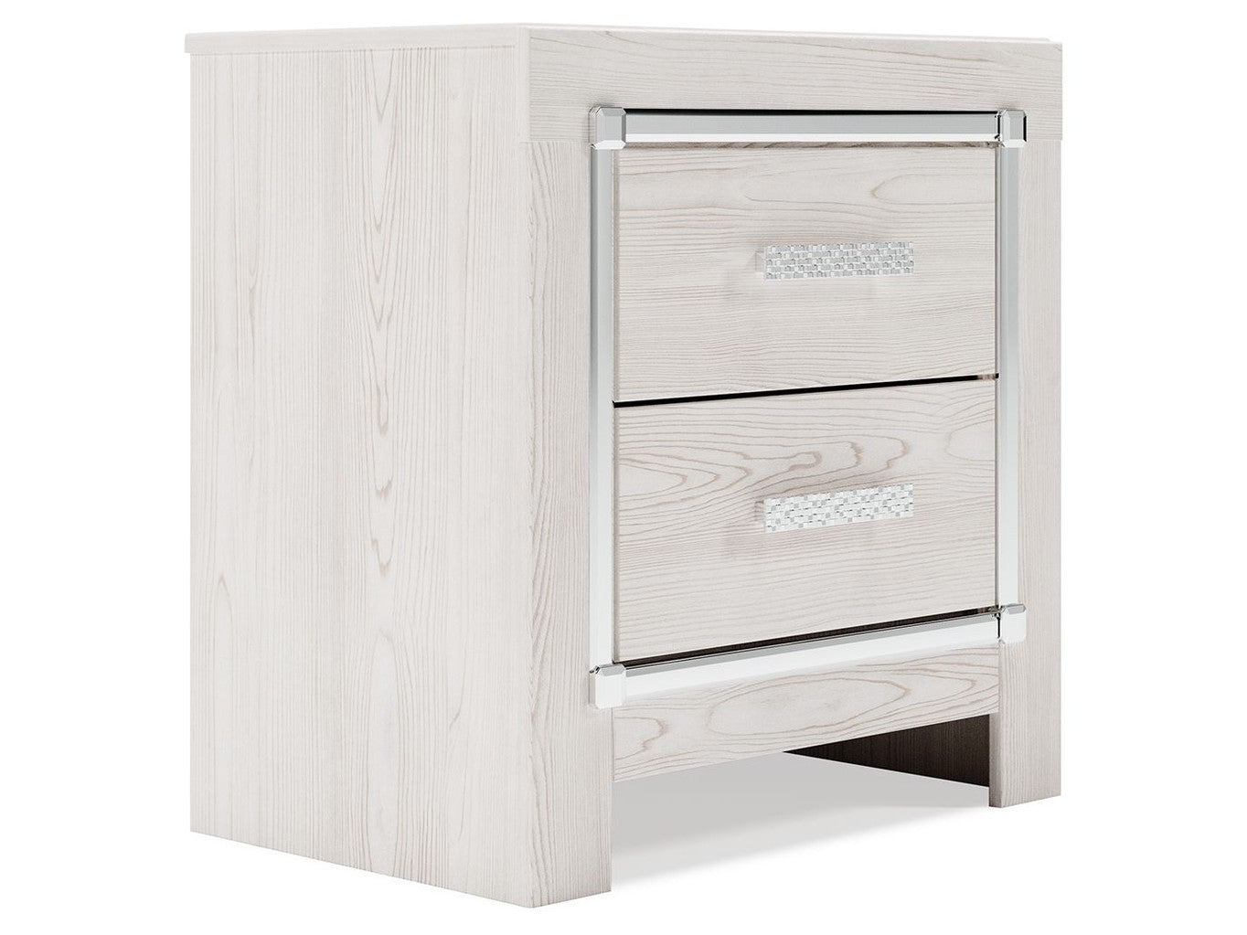 Altyra - Two Drawer Night Stand - White
