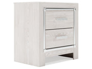 Altyra - Two Drawer Night Stand - White