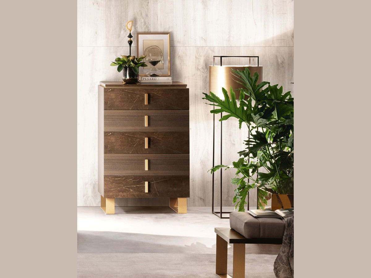 Essenza - Accent Chest - Dark Brown