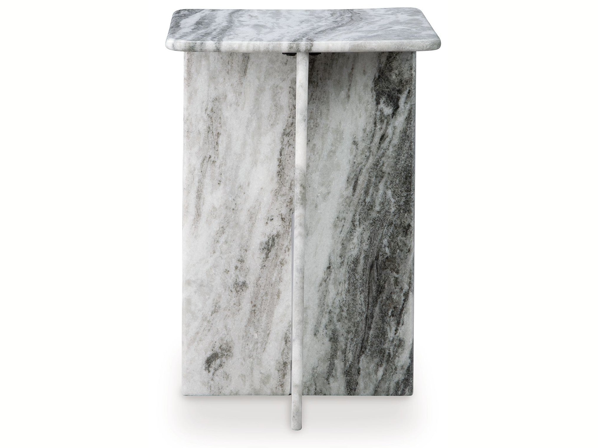 Keithwell - Square Accent Table - Gray
