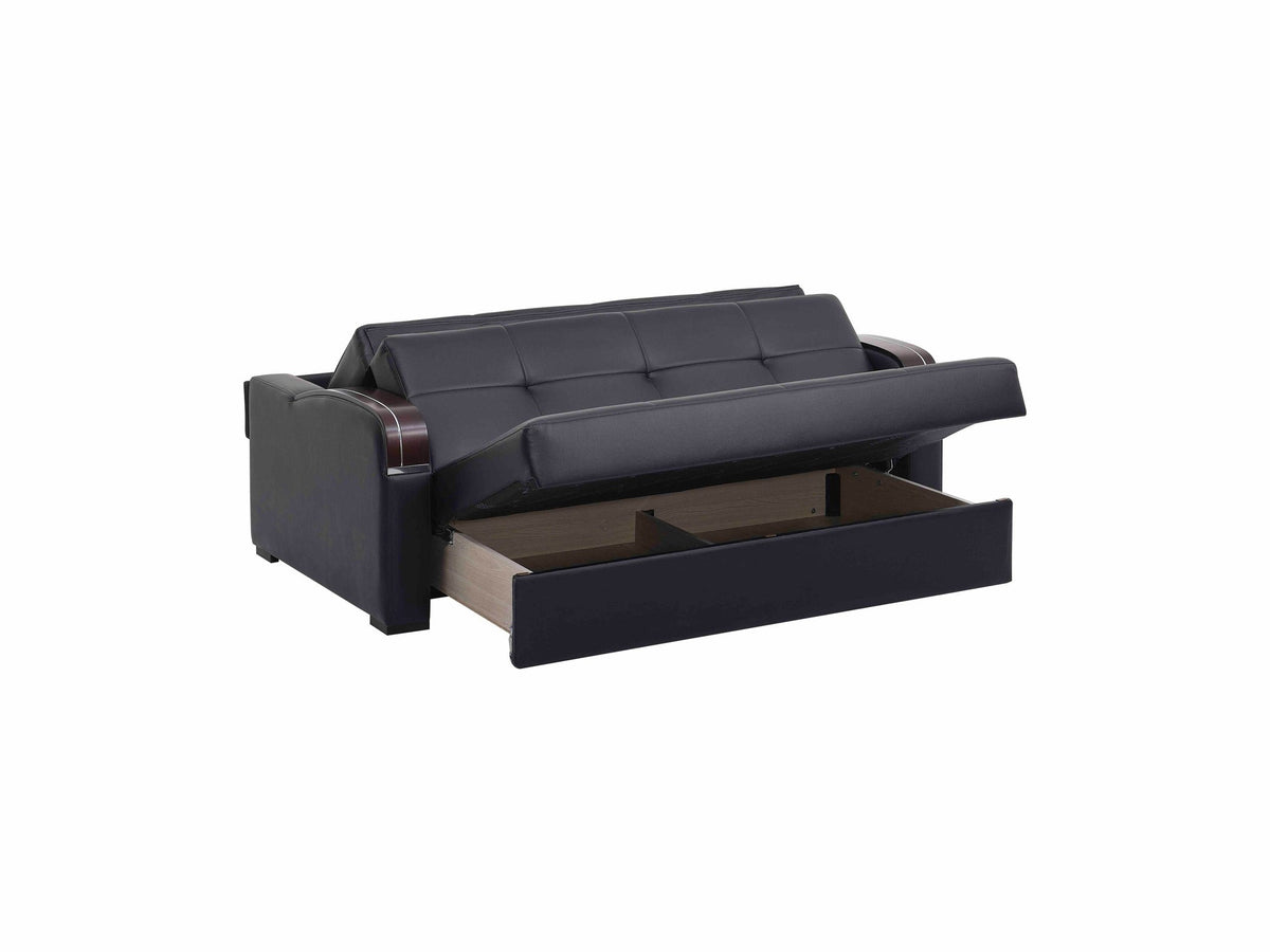 Ottomanson Sleep Plus - Upholstered Convertible Sofabed With Storage