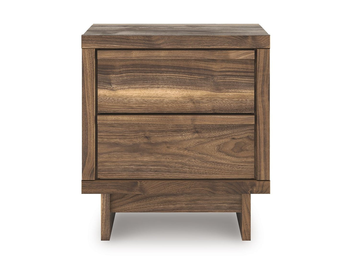 Chirason - Two Drawer Night Stand - Brown