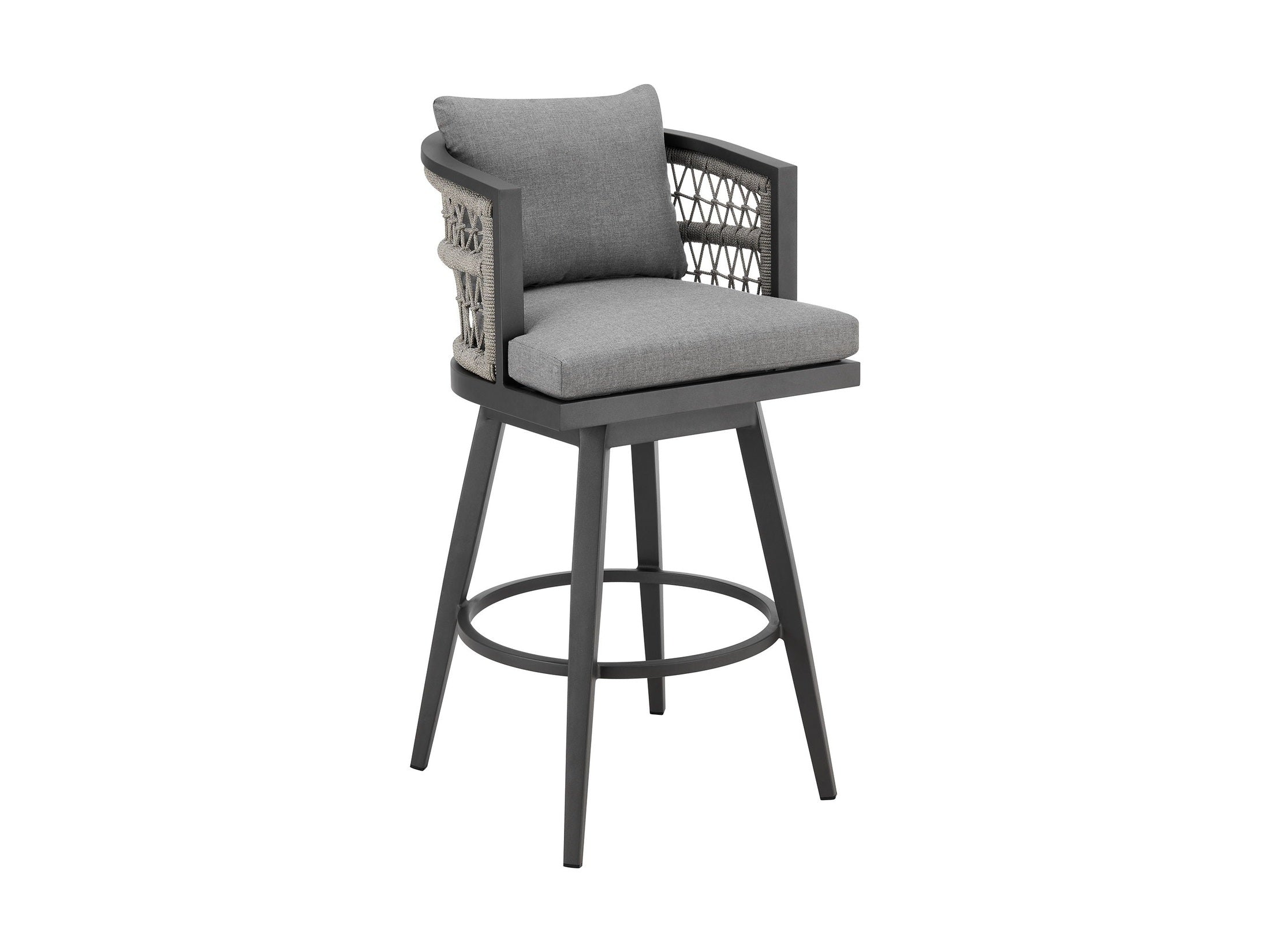 Zella - Outdoor Patio Swivel Bar Stool