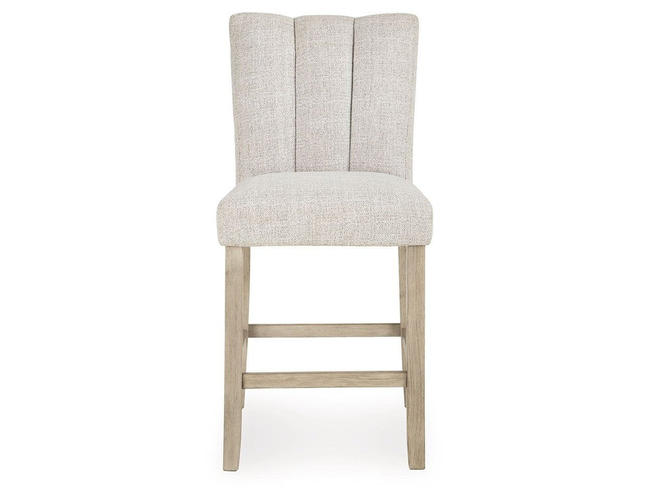 Karmenton - Upholstered Barstool (Set of 2) - Bisque