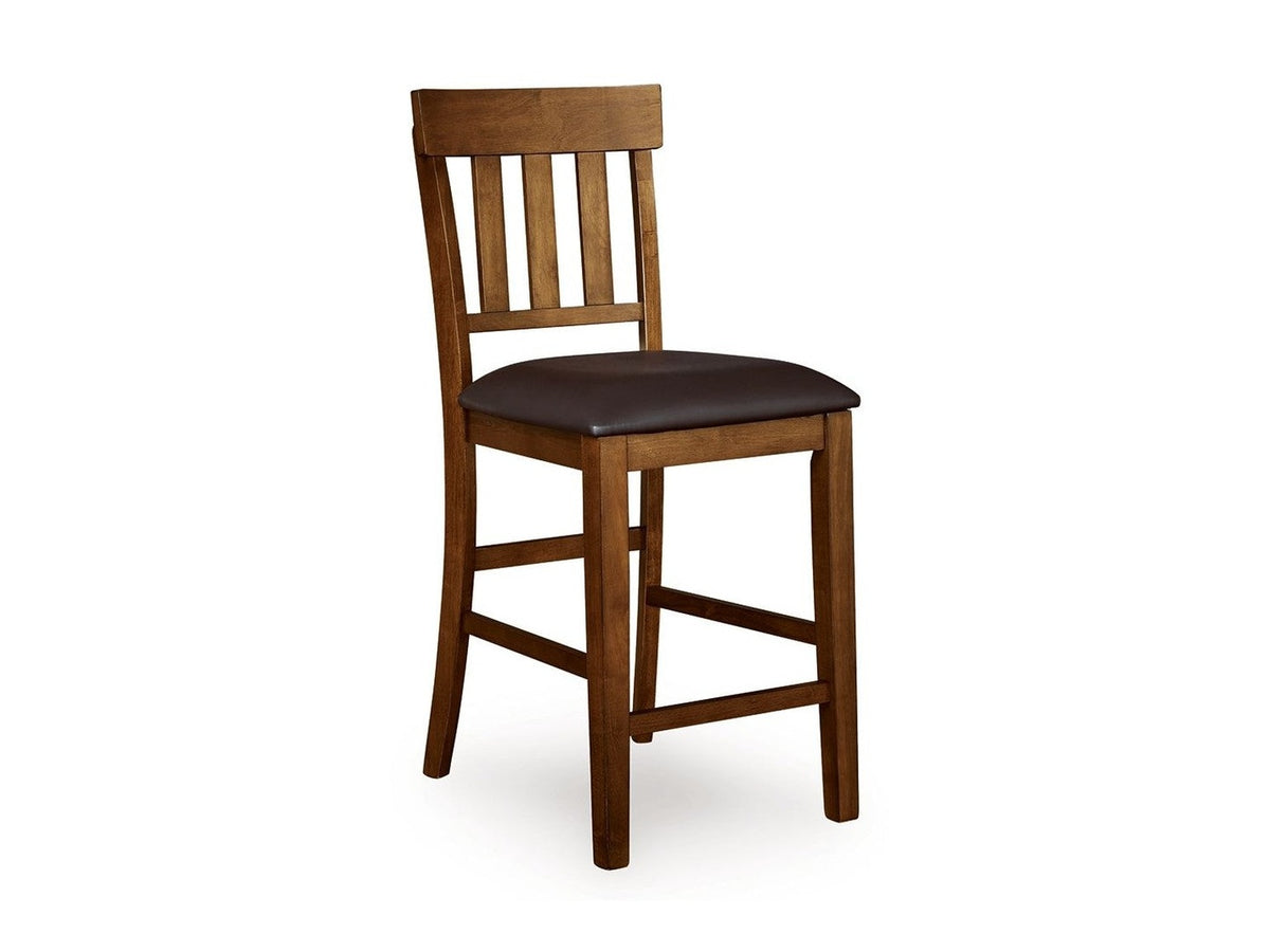 Ralene - Upholstered Barstool (Set of 2) - Medium Brown