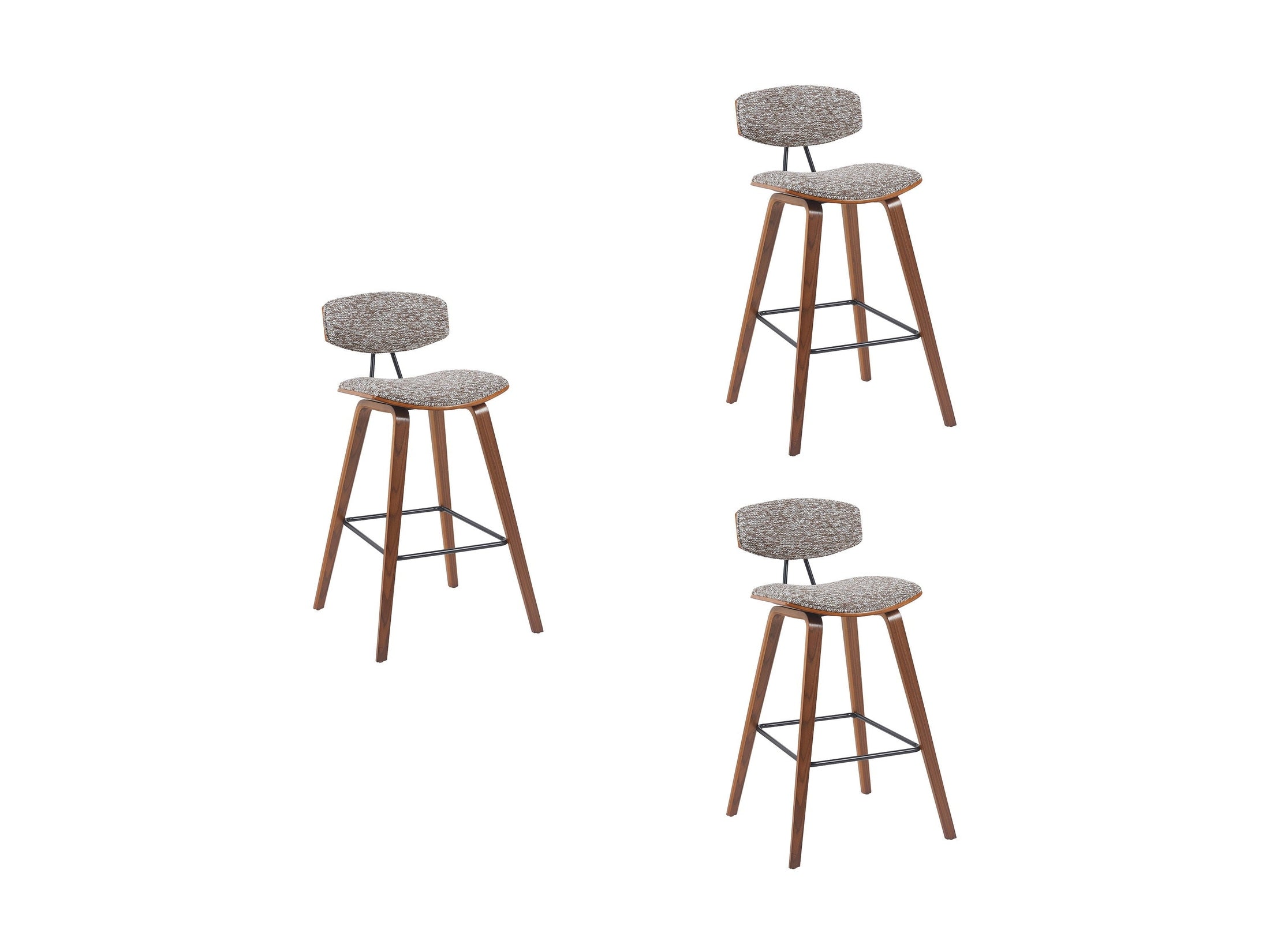 Fox - Mid-Century Bar Stool