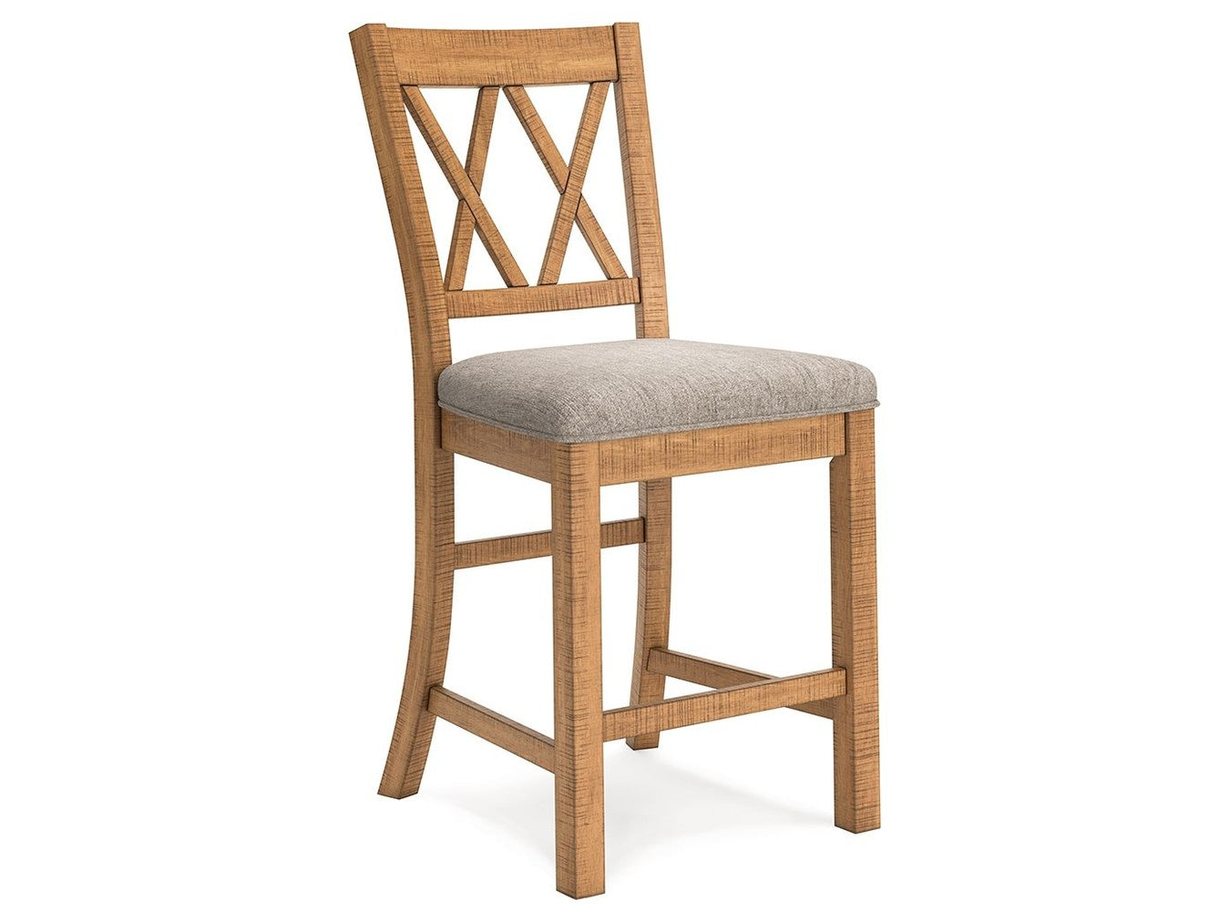 Havonplane - Upholstered Barstool (Set of 2) - Brown
