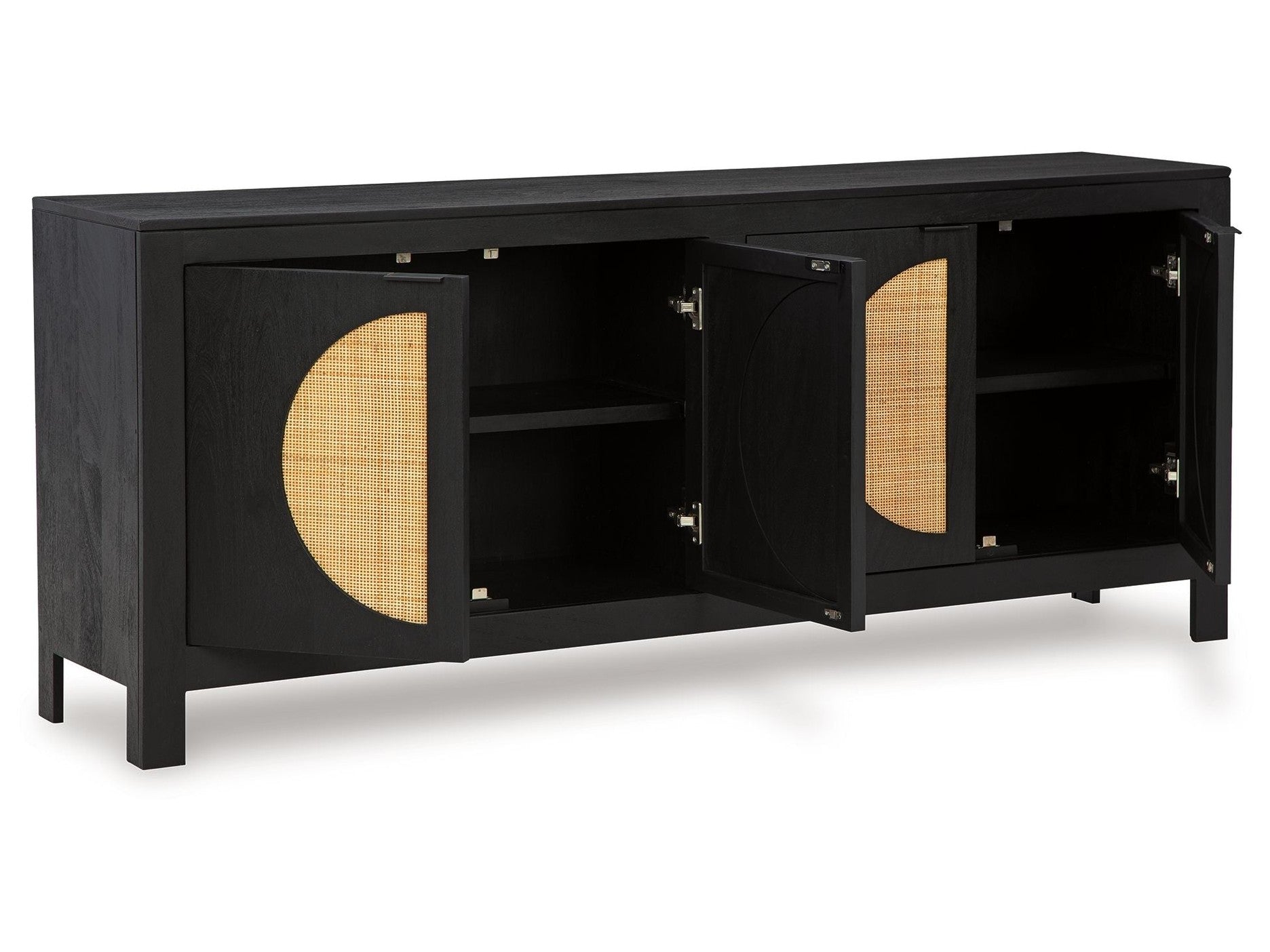 Cliffiings - Accent Cabinet - Black / Natural