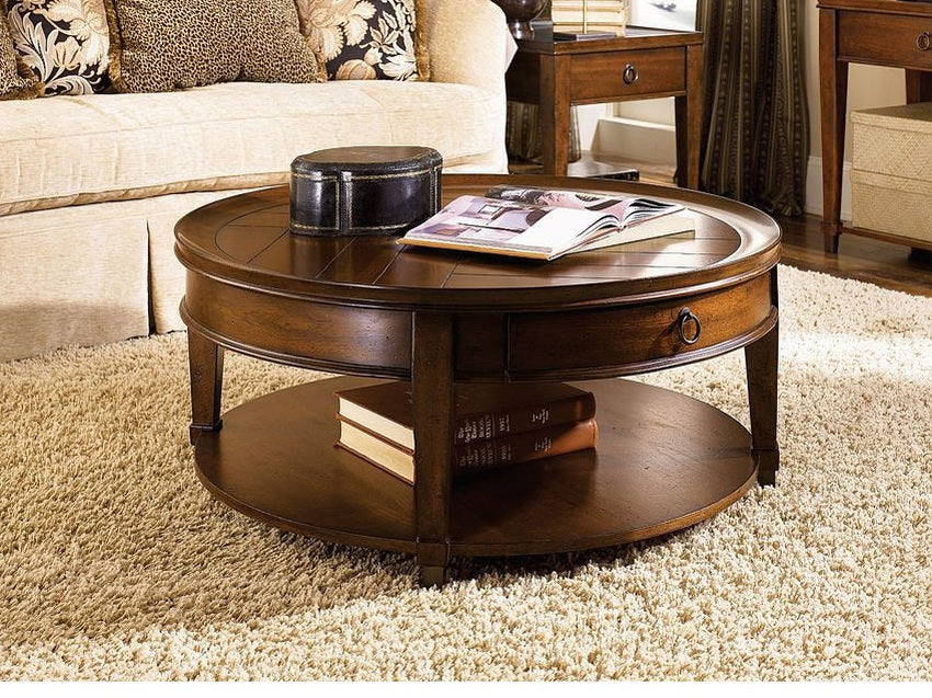 Hammary Sunset Valley Round Cocktail Table