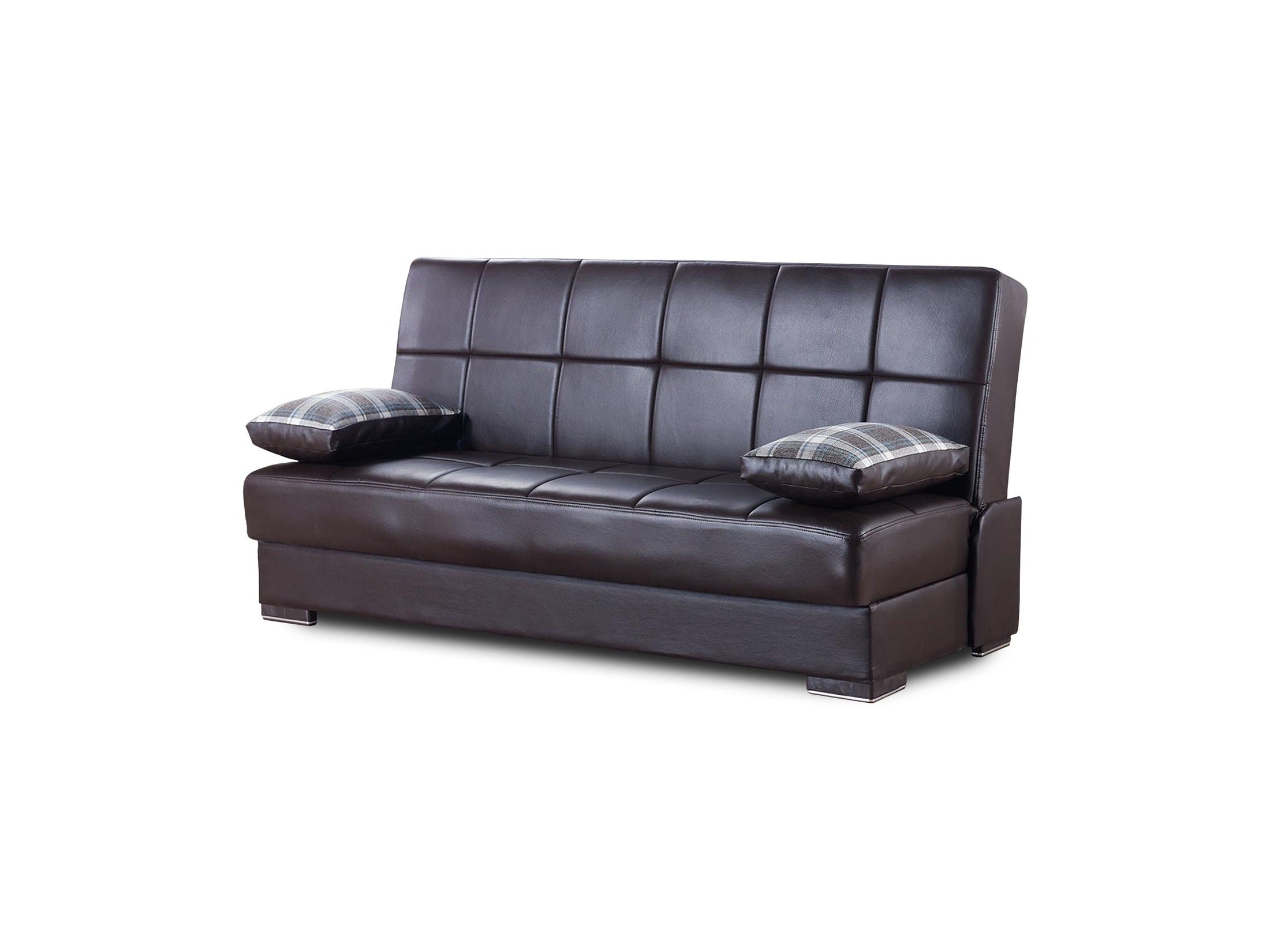 Ottomanson Soho - Upholstered Convertible Sofabed With Storage - PU