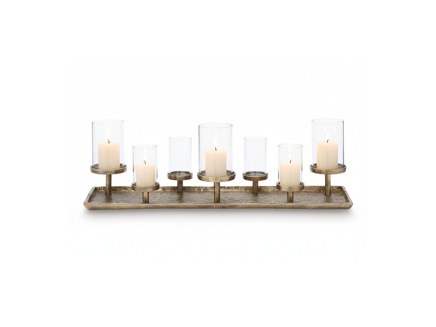 Wallmond decorative tray with glass holders on a white background