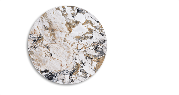 Atrium Keramik Round Dining Table