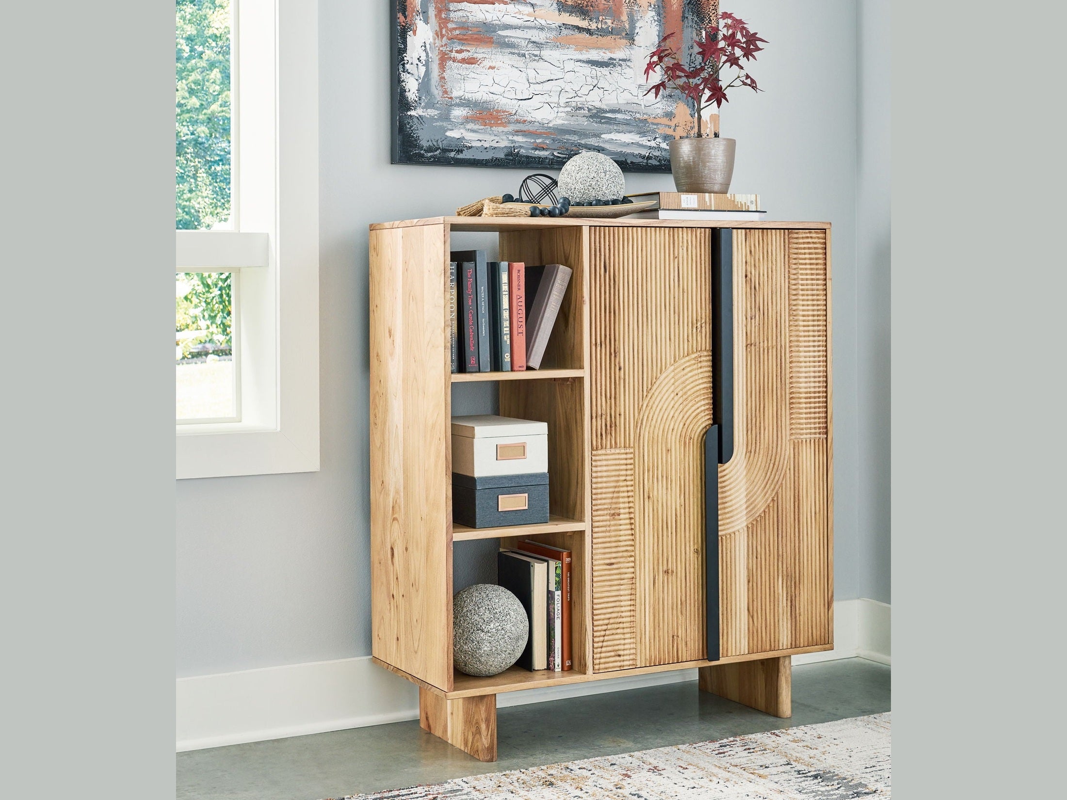 Kierwell - Accent Cabinet - Natural