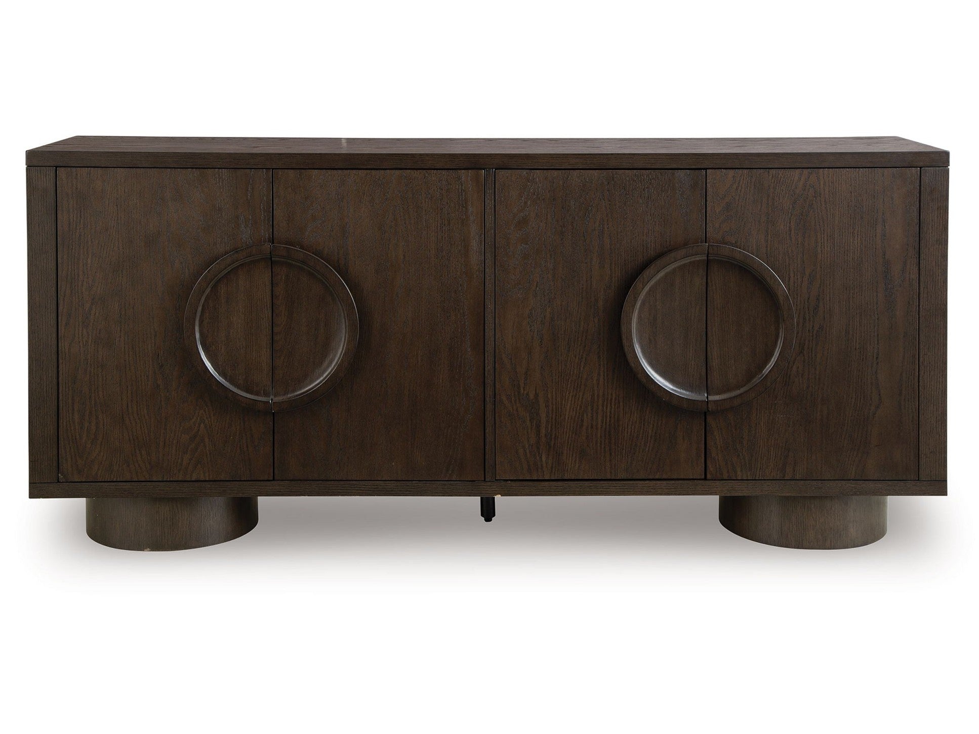 Veeda - Accent Cabinet - Dark Brown