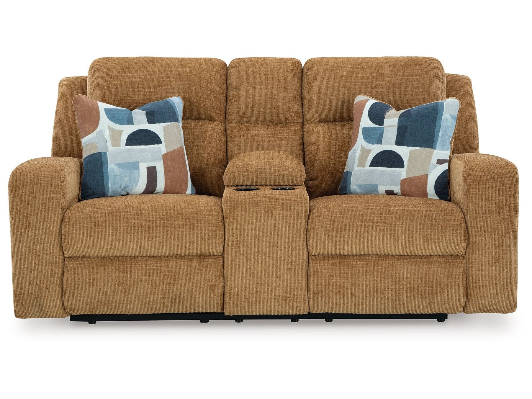 Kanlow - Dbl Reclining Loveseat With Console
