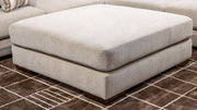 Linenhause - Oversized Accent Ottoman - Dune