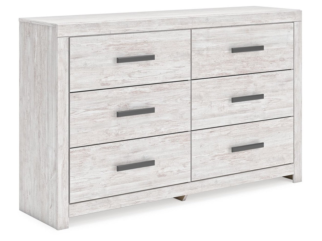Cayboni - Six Drawer Dresser - Whitewash