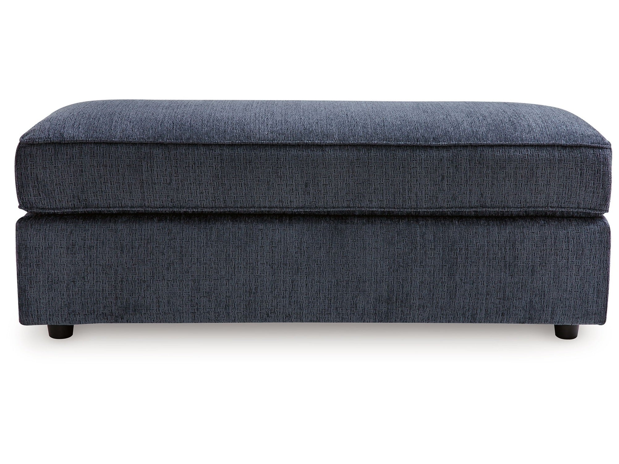 Albar Place - Oversized Accent Ottoman - Cobalt