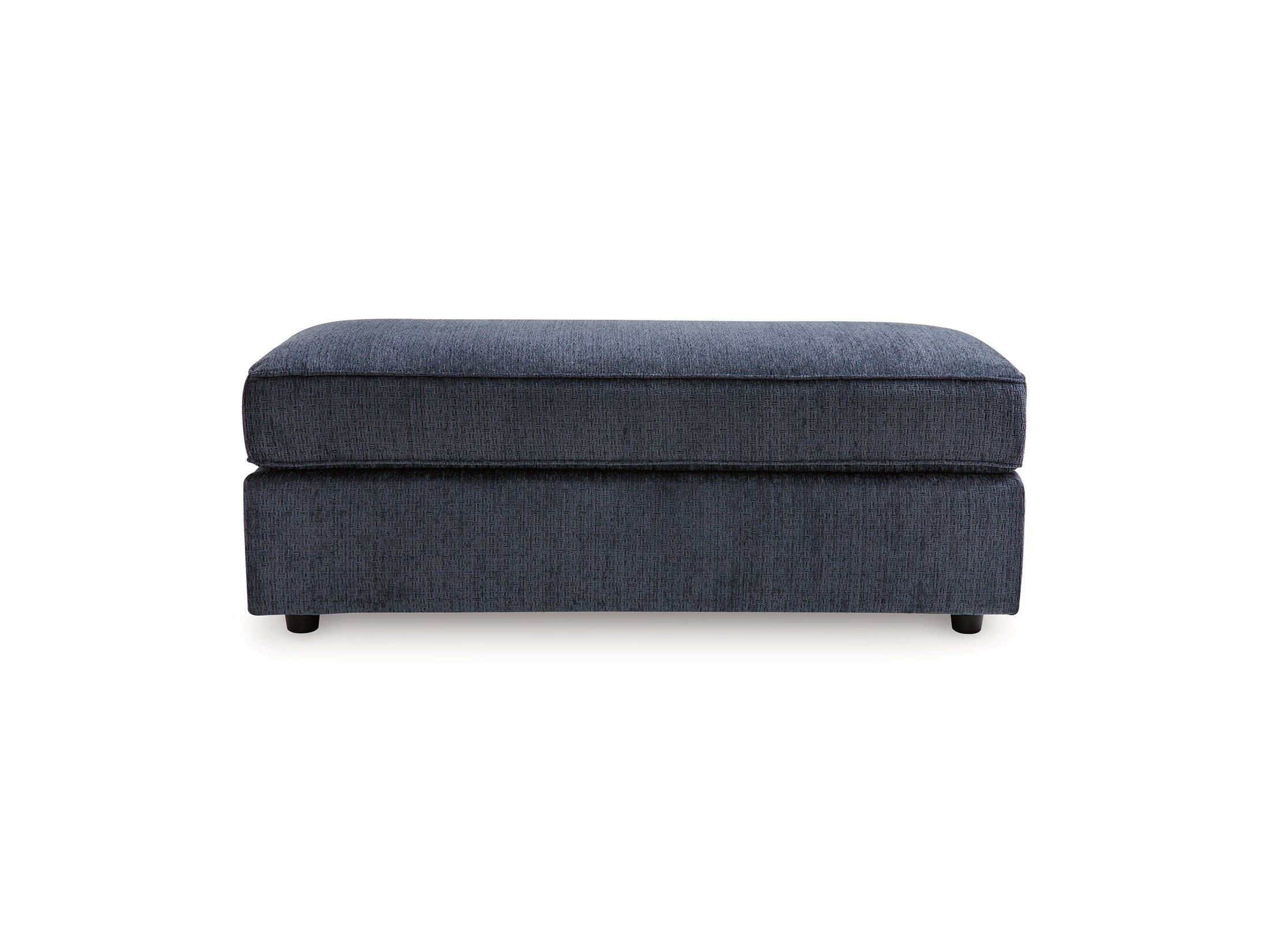 Albar Place - Oversized Accent Ottoman - Cobalt