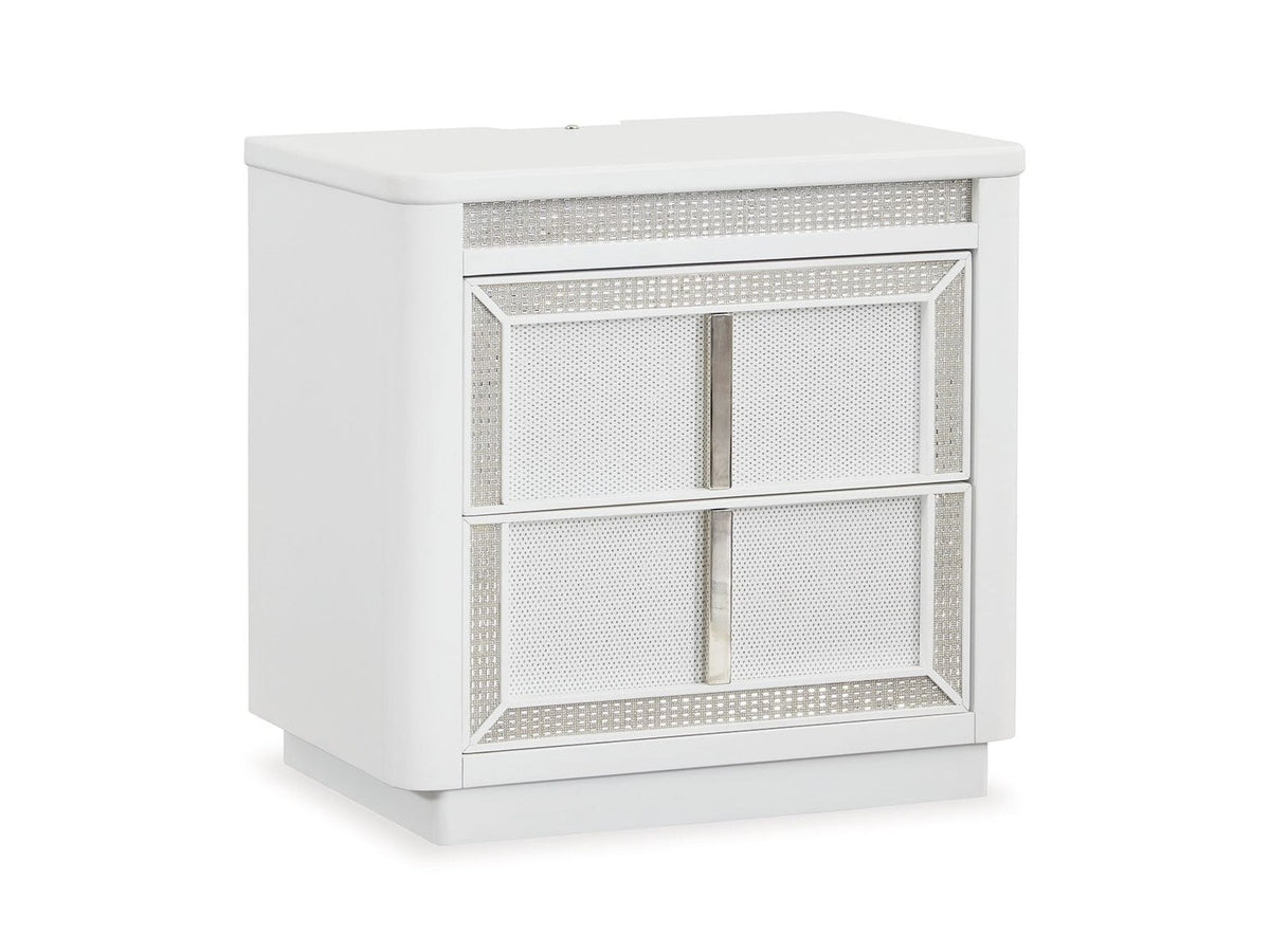 Chalanna - Two Drawer Night Stand - White