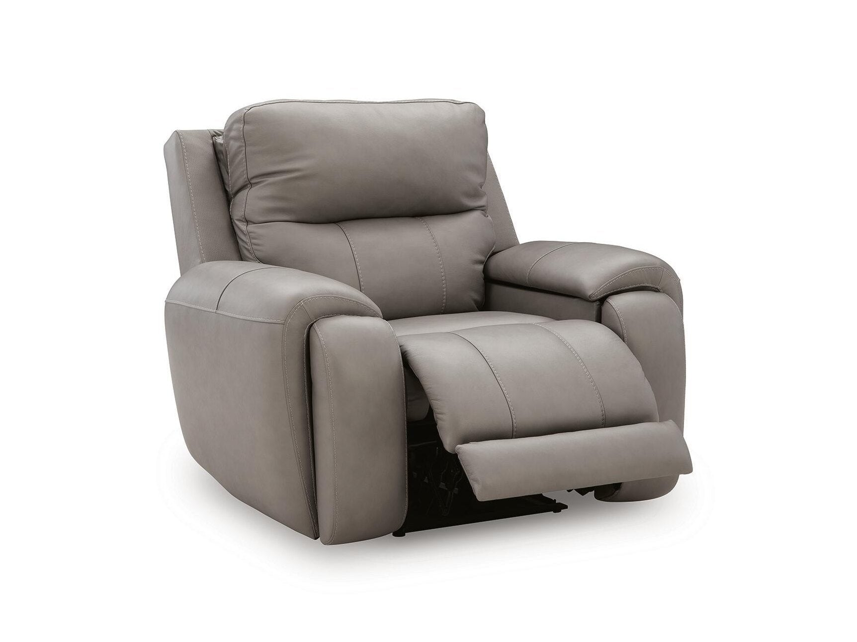 Real Moments - Power Recliner With Audio Seating - Ash