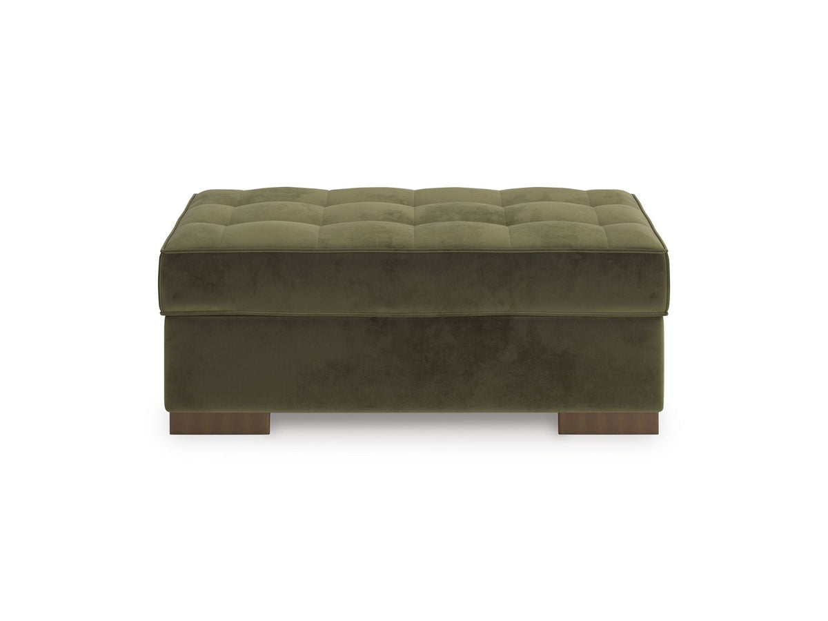 Caspian-Town - Oversized Accent Ottoman - Olive