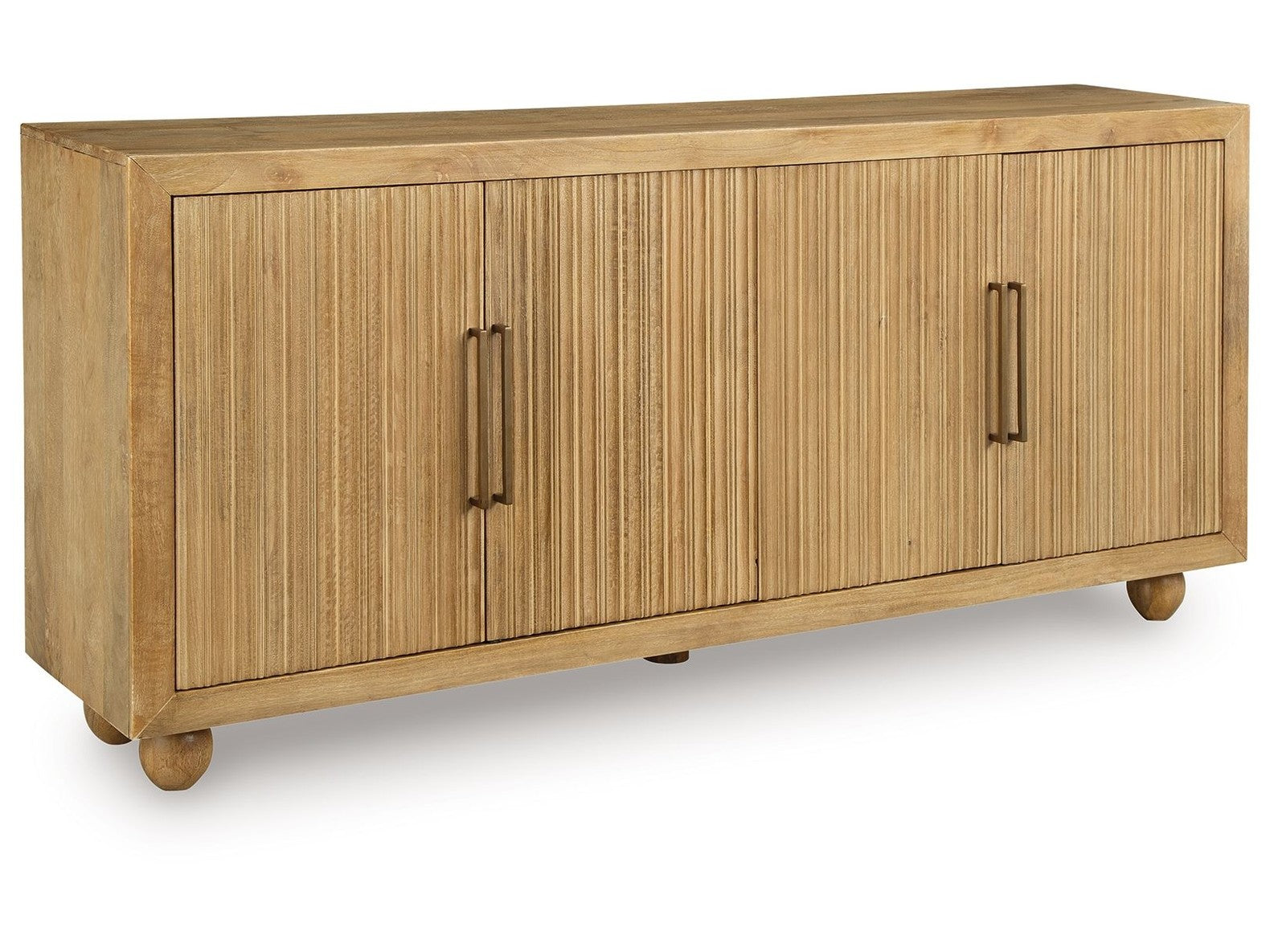 Niam - Accent Cabinet - Light Antique Beige