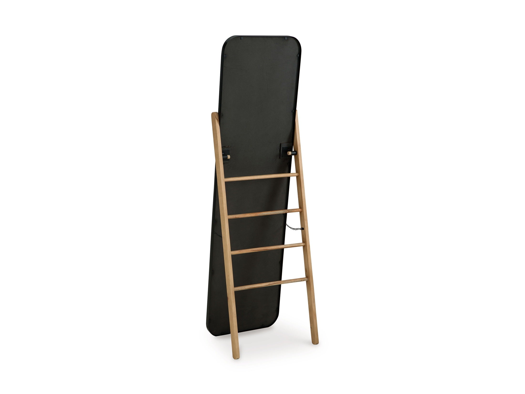 Bronick - Floor Mirror - Black / Brown