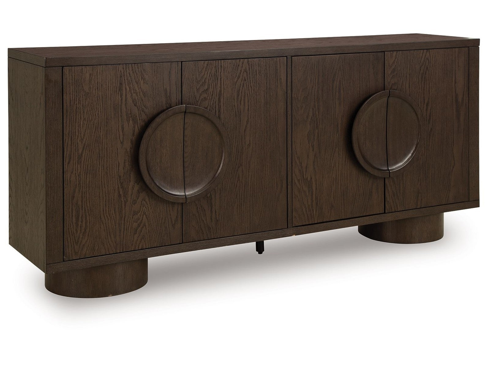 Veeda - Accent Cabinet - Dark Brown