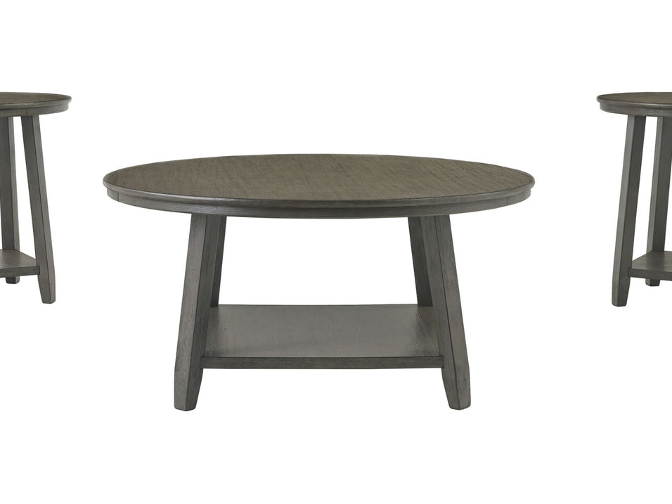 Caitbrook - Occasional Table Set (Set of 3) - Gray