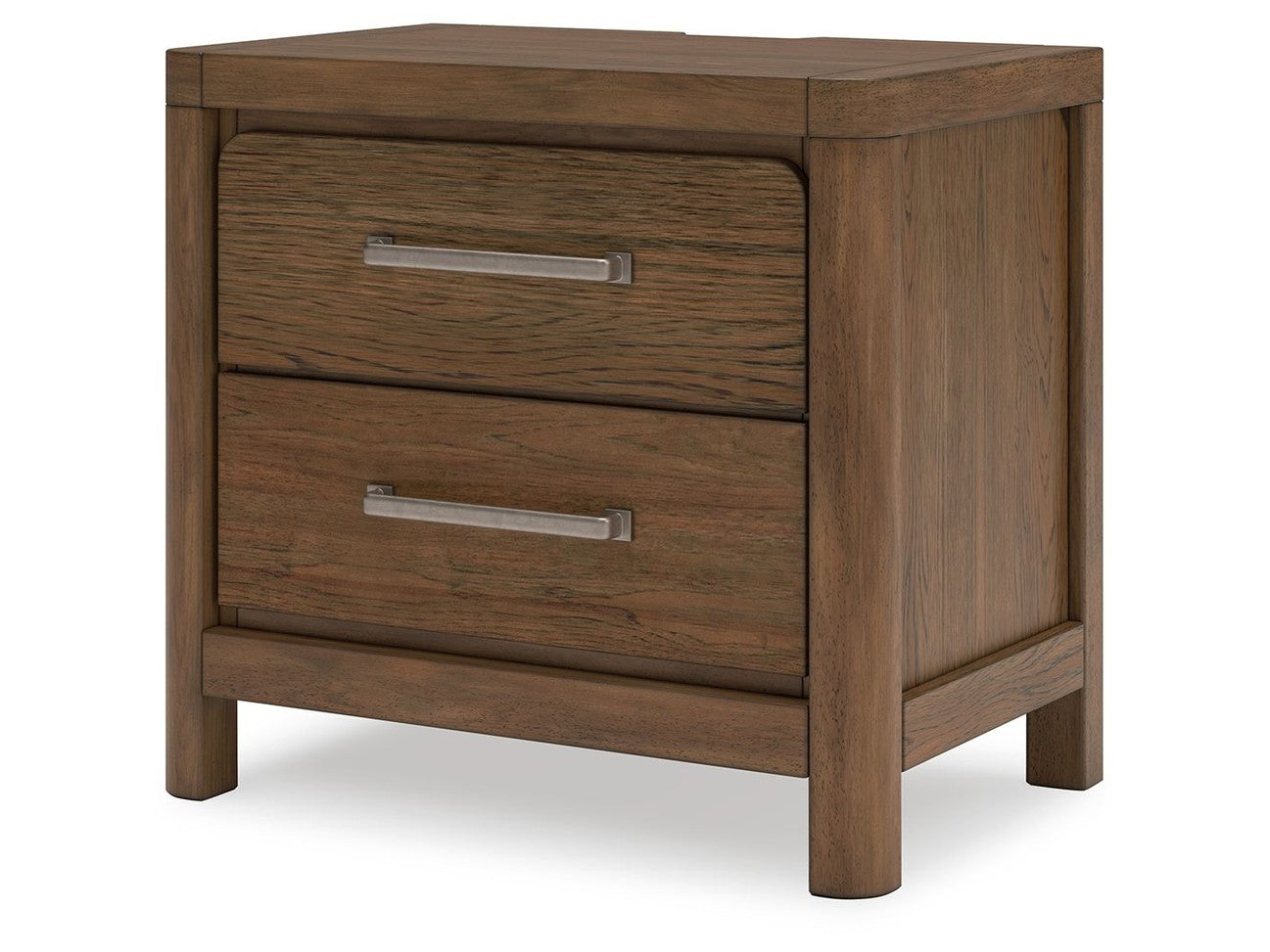 Cabalynn - Two Drawer Night Stand - Light Brown