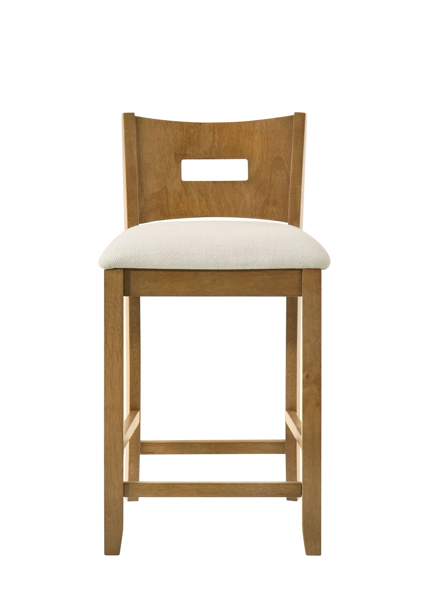 Ren - 26" Counter Height Rubberwood Barstool