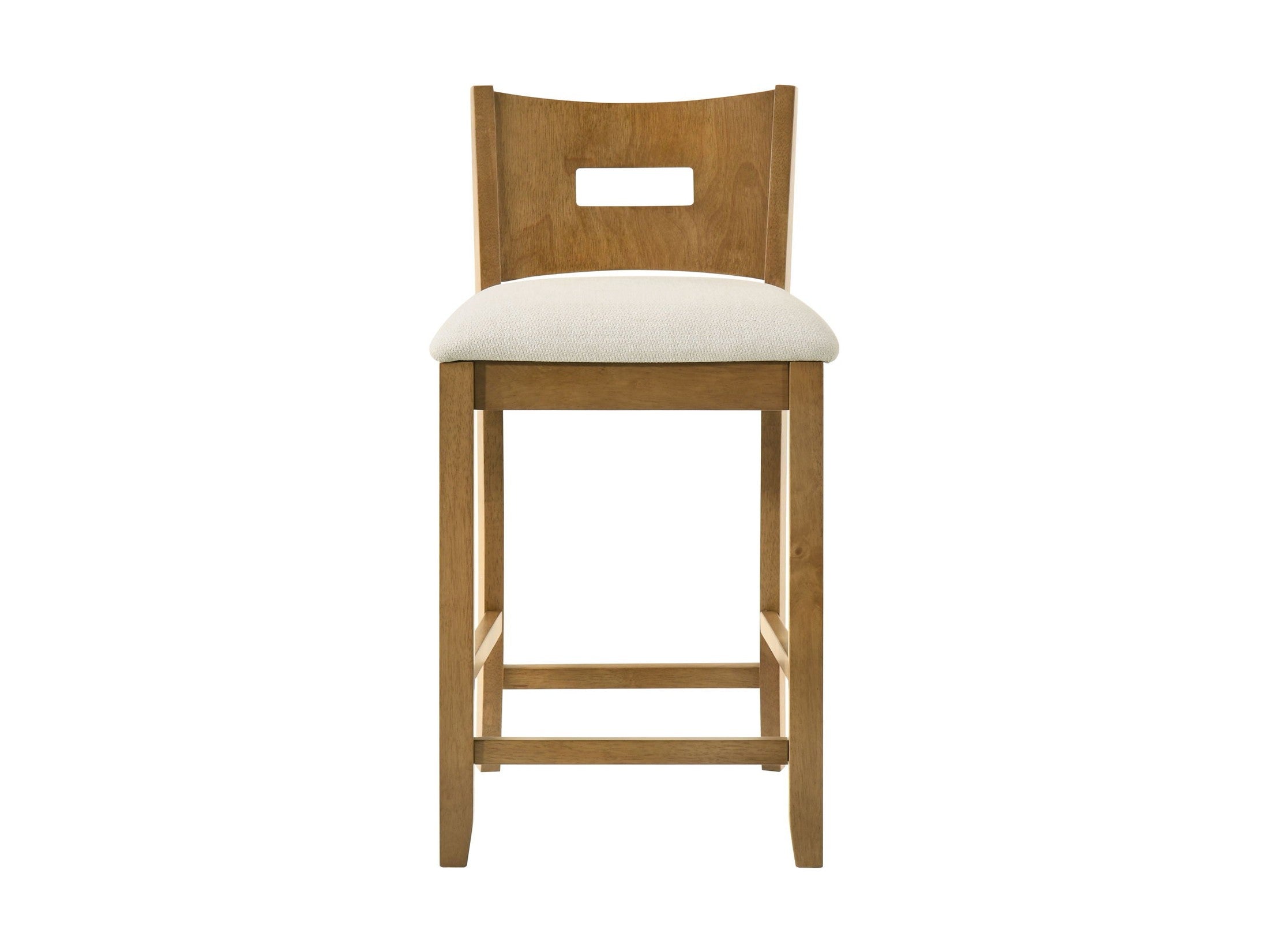 Ren - 26" Counter Height Rubberwood Barstool