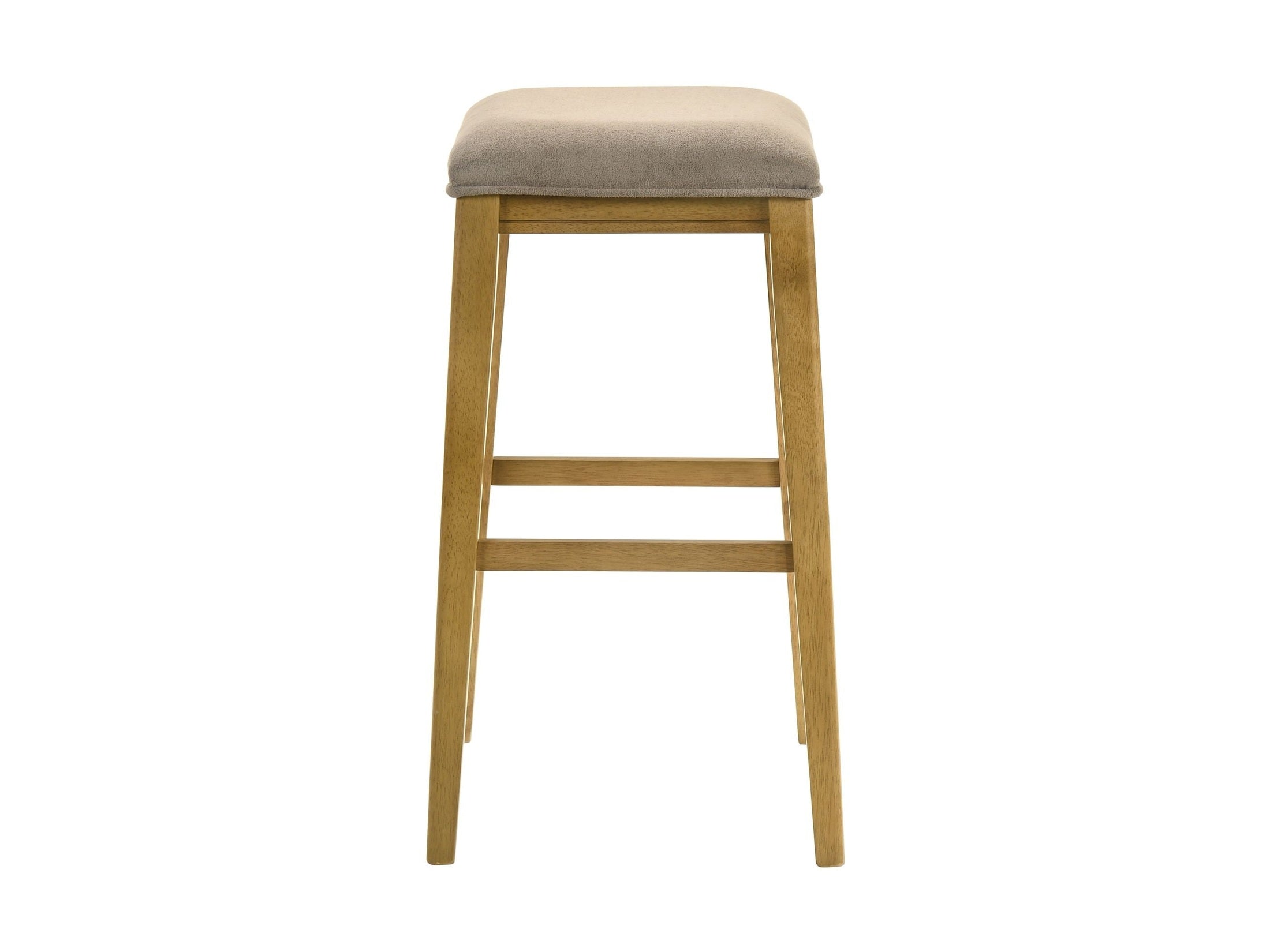 Jane - Contemporary Transitional Wood Bar Height Kitchen Bar Stool