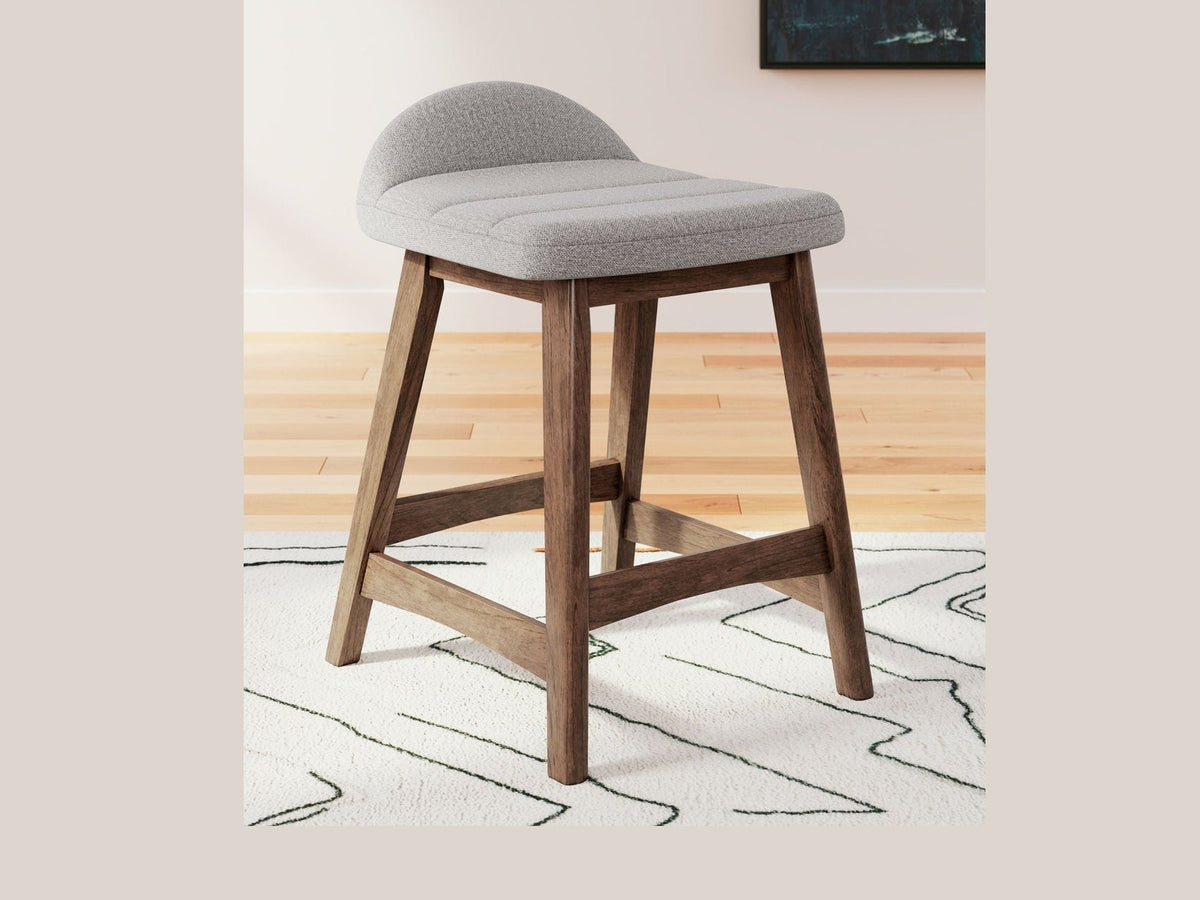 Lyncott - Upholstered Barstool (Set of 2)