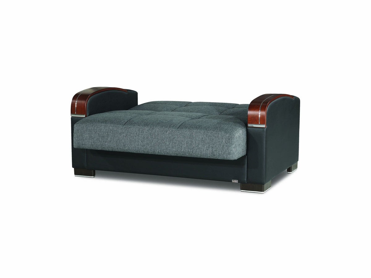 Ottomanson Mobimax - Upholstered Convertible Loveseat With Storage