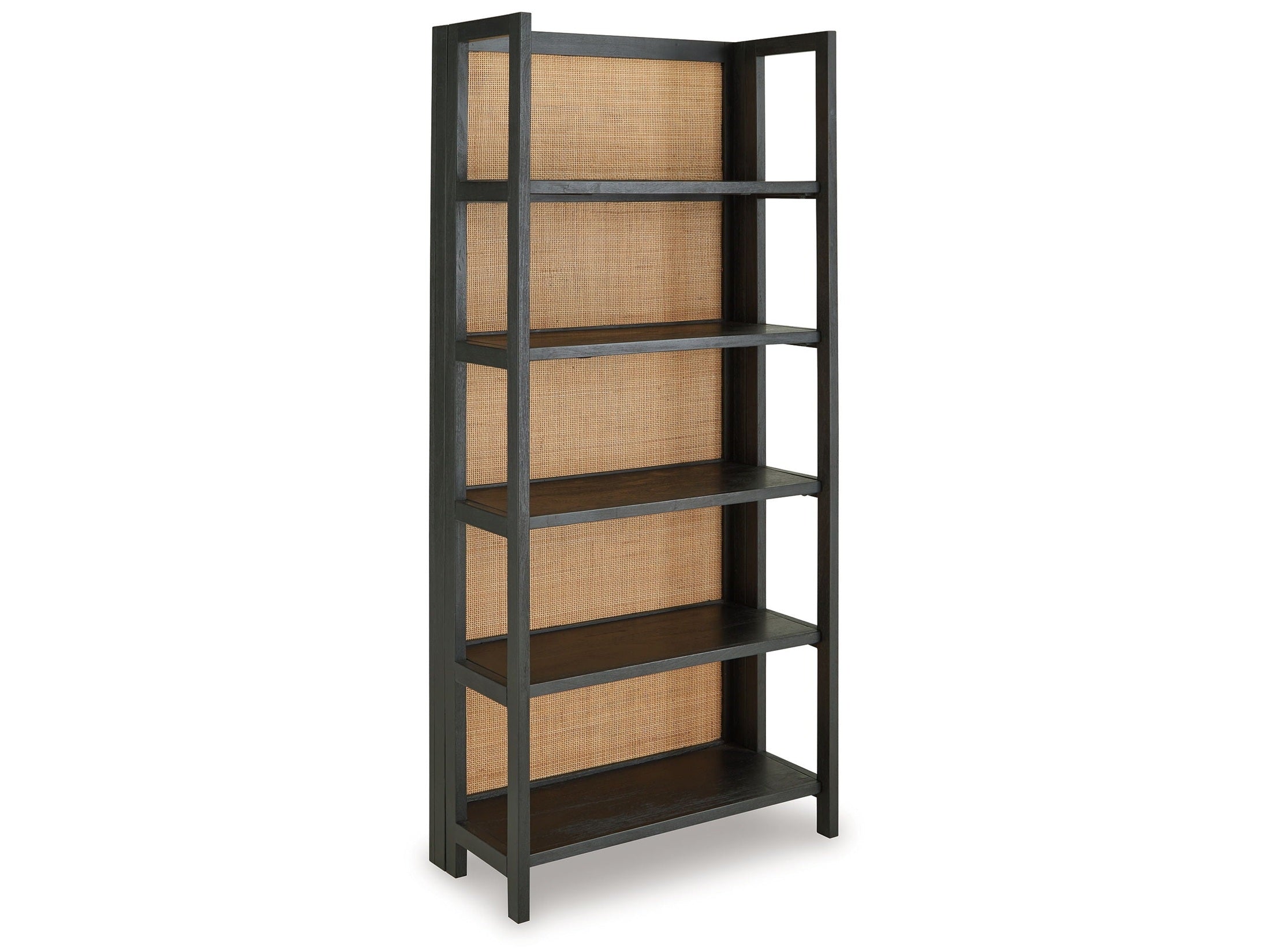 Abyard - Bookcase - Black / Natural