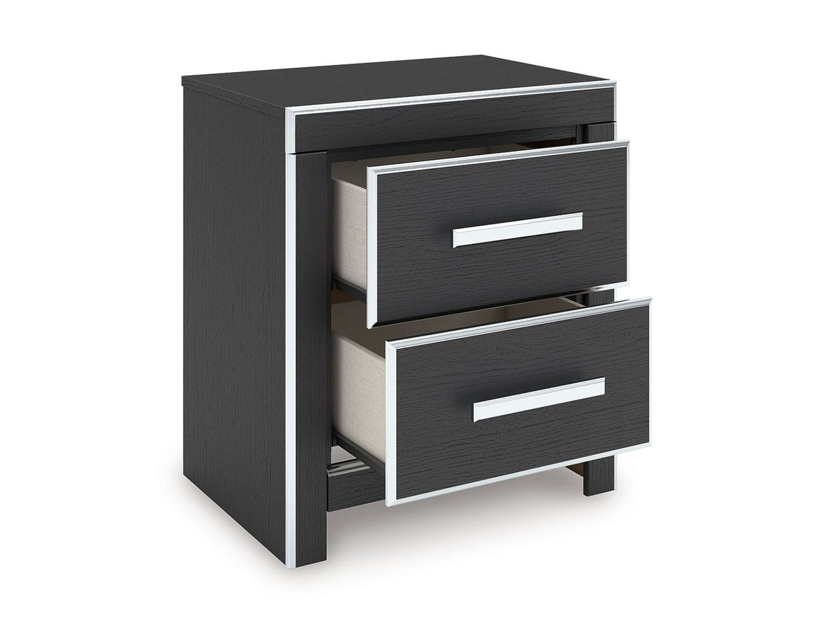 Zuraleus - Two Drawer Night Stand